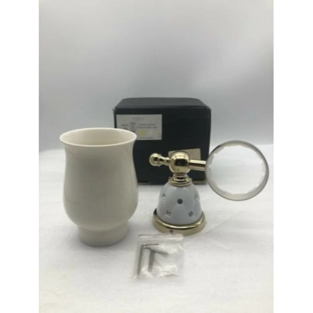 Home beauty Crystal Collection Single Glass Tumbler Holder